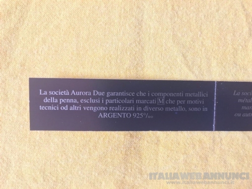 Penna Aurora in Argento 925