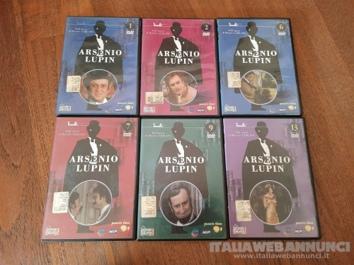 ARSENIO LUPIN DVD SERIE COMPLETA