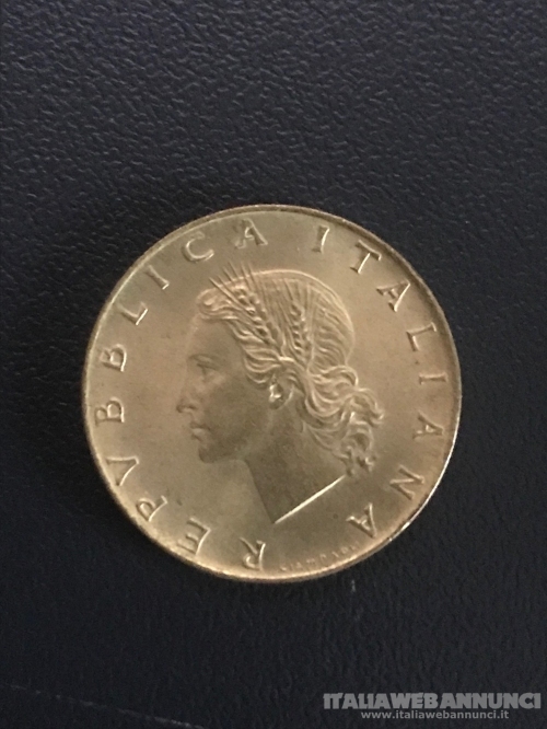 Numismatica moneta da 20 Lire