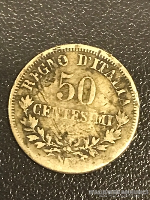 Rarissima moneta da 50 centesimi