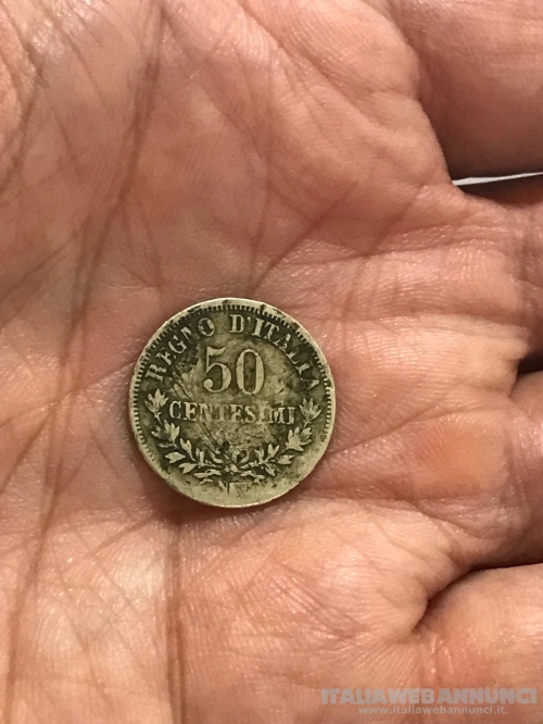 Rarissima moneta da 50 centesimi