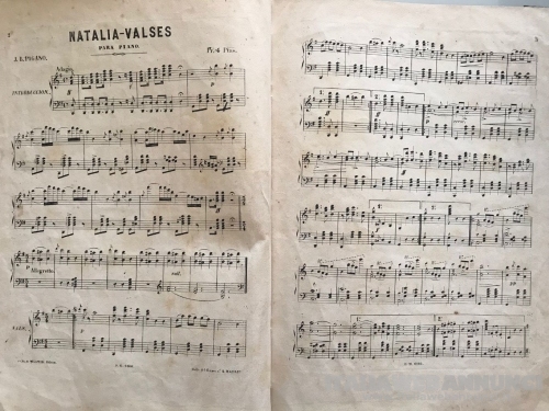 Vecchio libro di musica
