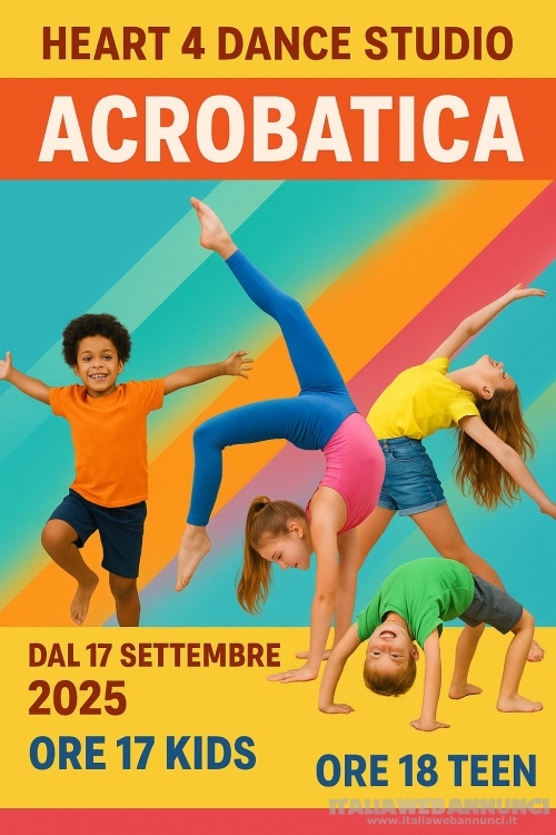 Corso di ACROBATICA Kids & Teen 