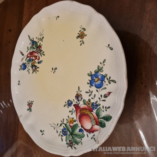 Alzatina Fratelli Vitali   ceramica Vecchia Lodi     anni ’30   