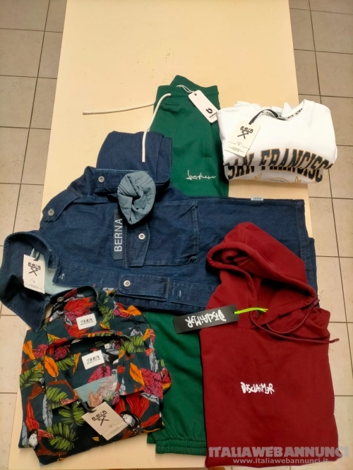 stock abbigliamento uomo