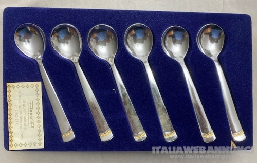 Cucchiaini inox – oro