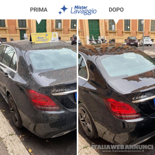 Lavaggio auto e camper a domicilio a Roma