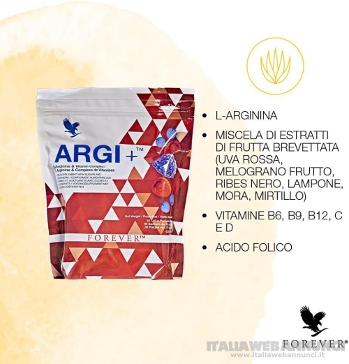 Forever Argi+ – Circolazione, forza e rendimento
