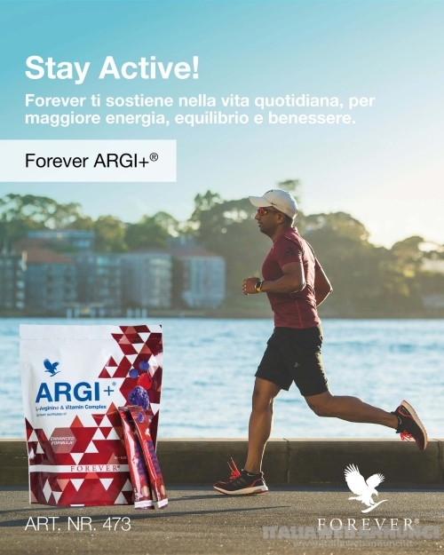 Forever Argi+ – Circolazione, forza e rendimento