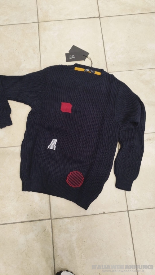 STOCK MAGLIERIA UOMO FIRMATA FREE JOY